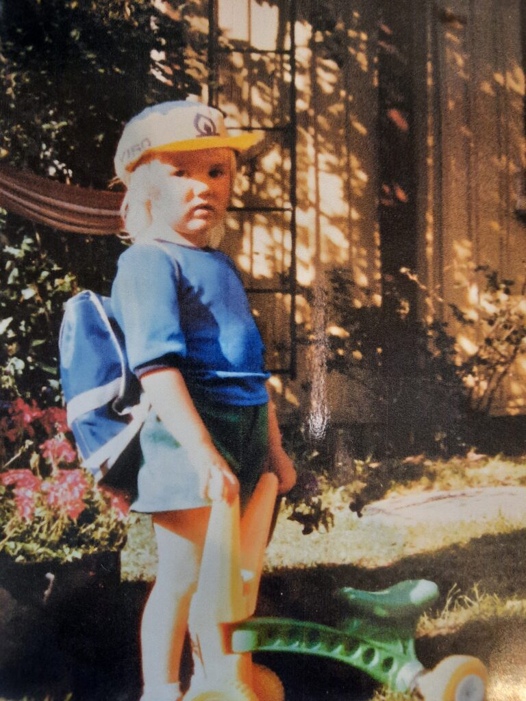 Enfant dans les années 80